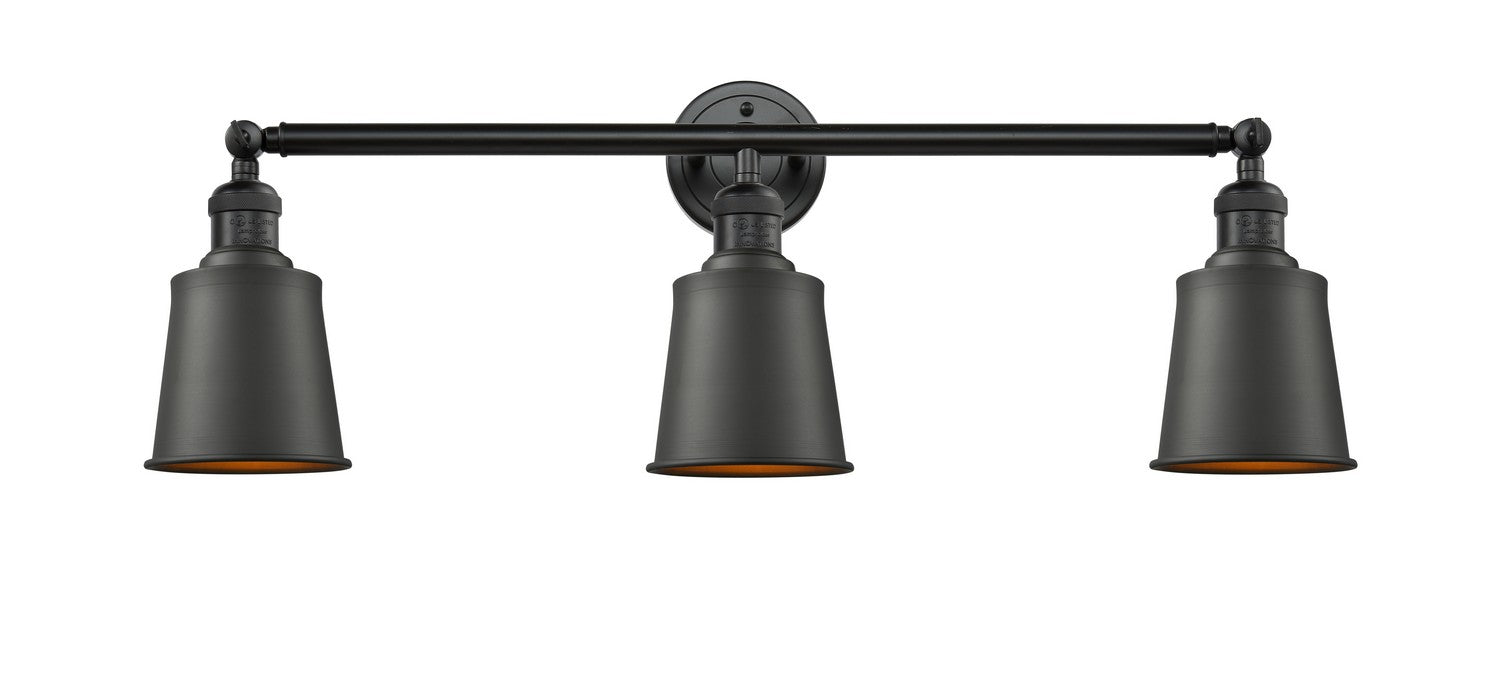 Innovations 205-OB-M9-OB Three Light Bath Vanity, Oil Rubbed Bronze