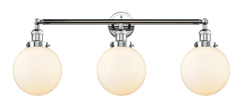 Innovations 205-PC-G201-8-LED LED Bath Vanity, Polished Chrome