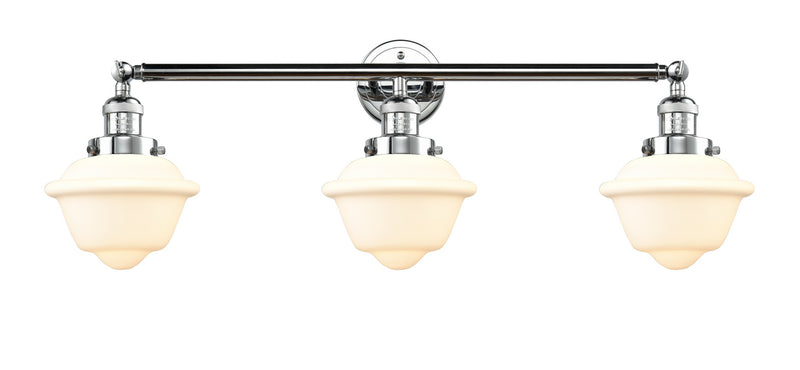 Innovations 205-PC-G531 Three Light Bath Vanity, Polished Chrome