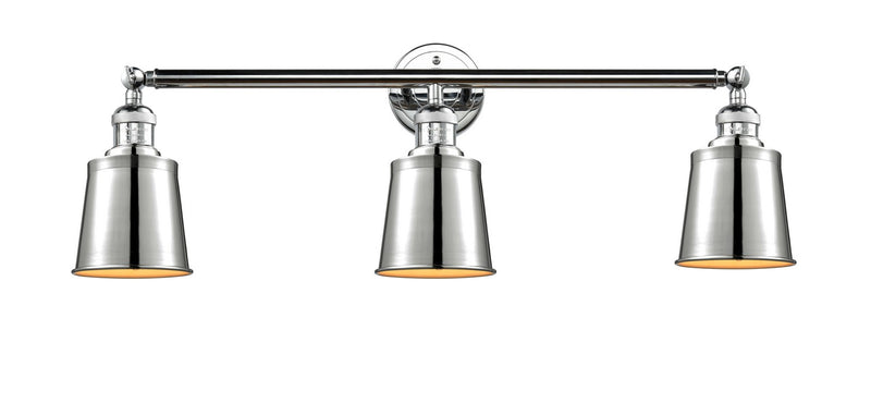 Innovations 205-PC-M9-PC Three Light Bath Vanity, Polished Chrome
