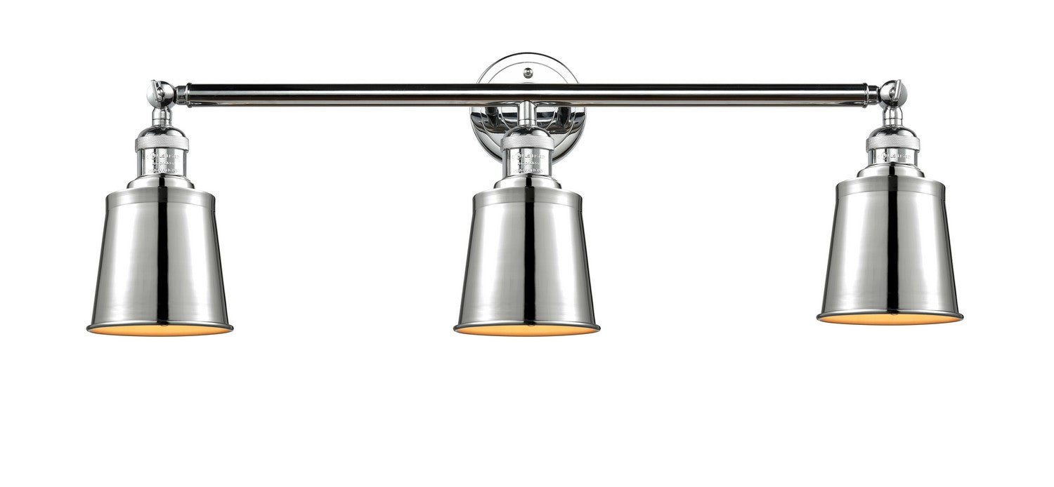 Innovations 205-PC-M9-PC Three Light Bath Vanity, Polished Chrome