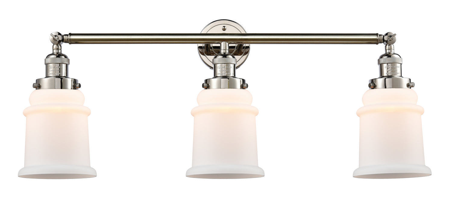 Innovations 205-PN-G181 Three Light Bath Vanity, Polished Nickel