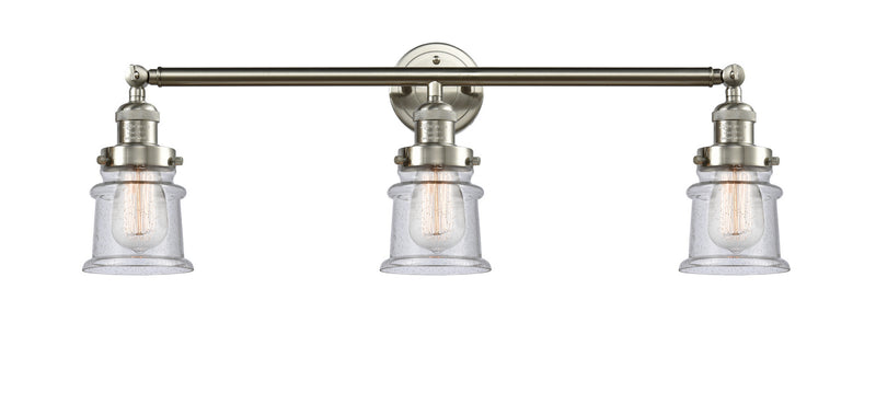 Innovations 205-SN-G184S-LED LED Bath Vanity, Brushed Satin Nickel