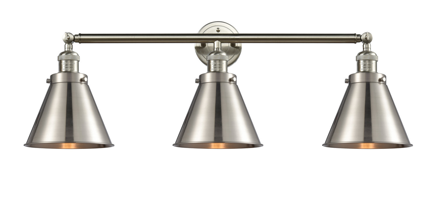 Innovations 205-SN-M13-SN-LED LED Bath Vanity, Brushed Satin Nickel