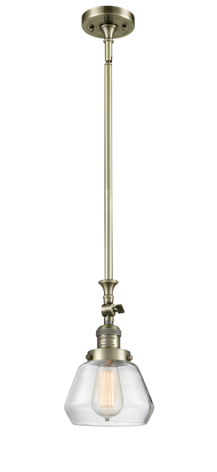 Innovations 206-AB-G172-LED LED Mini Pendant, Antique Brass
