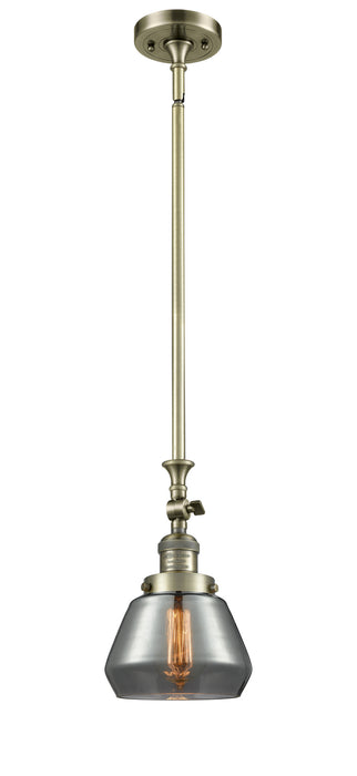 Innovations 206-AB-G173-LED LED Mini Pendant, Antique Brass