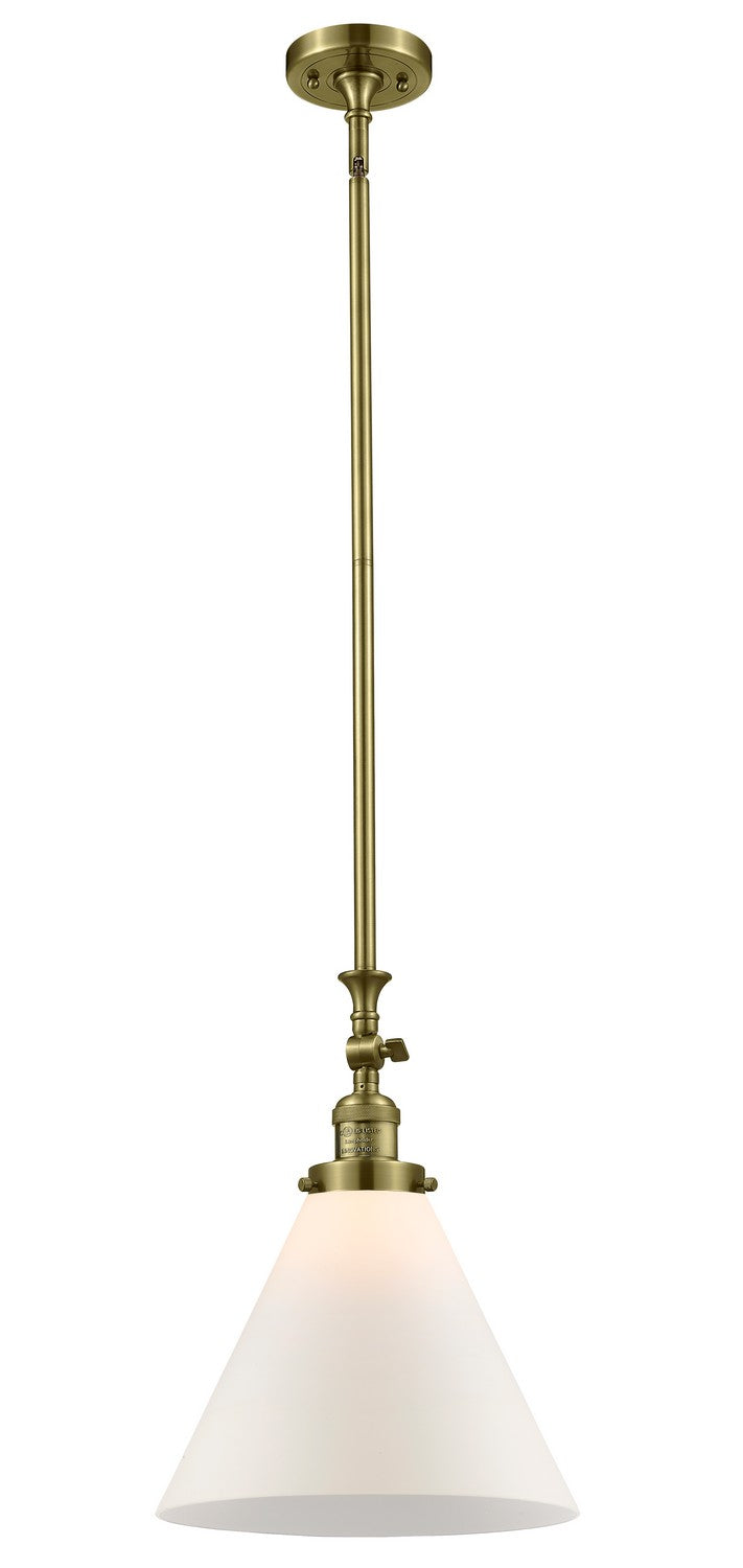 Innovations 206-AB-G41-L One Light Mini Pendant, Antique Brass