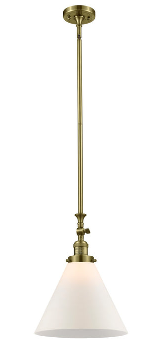Innovations 206-AB-G41-L One Light Mini Pendant, Antique Brass
