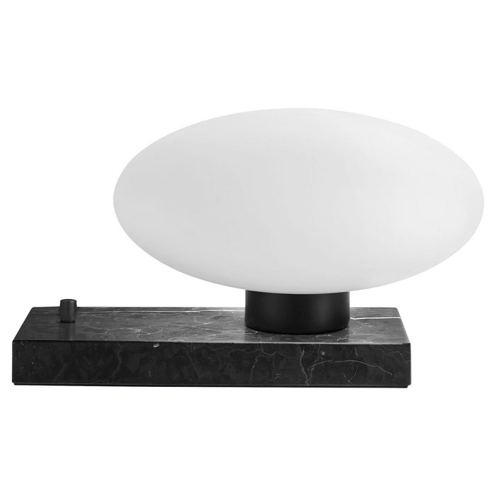 Cyan 11385 One Light Lamp, Black