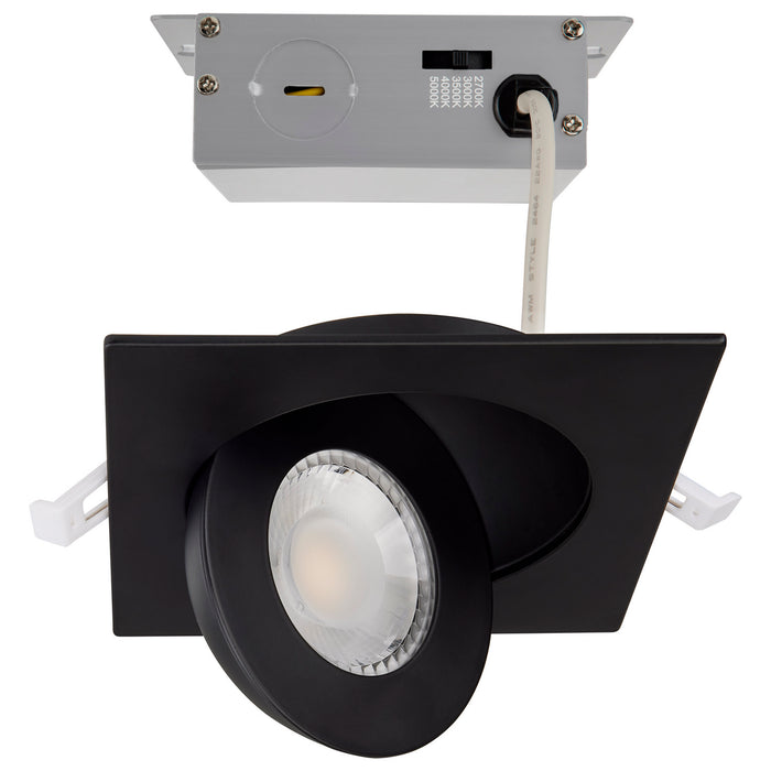 Satco S11843 LED Downlight, Black