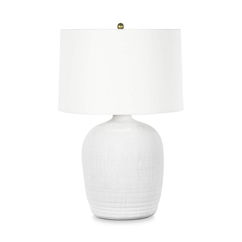 Regina Andrew 13-1563 One Light Table Lamp, White