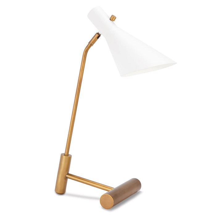 Regina Andrew 13-1572WTNB One Light Task Lamp, White