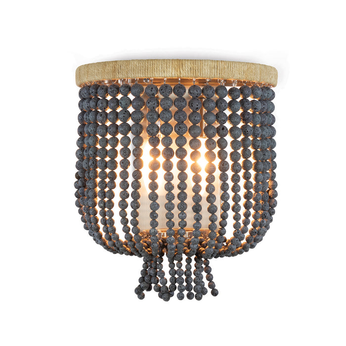 Regina Andrew 15-1162BLU Two Light Wall Sconce, Blue