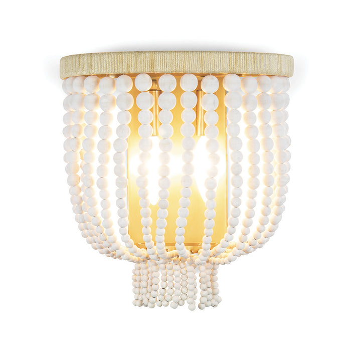 Regina Andrew 15-1162WT Two Light Wall Sconce, White