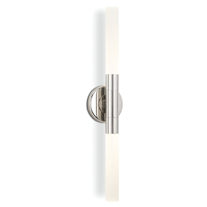 Regina Andrew 15-1198PN Two Light Wall Sconce, Polished Nickel