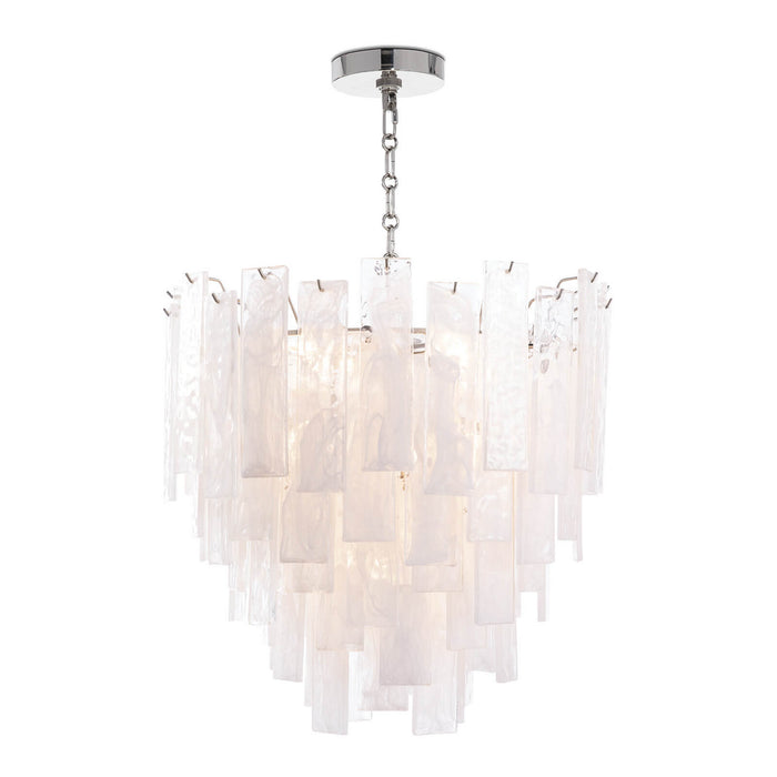 Regina Andrew 16-1291PN Eight Light Chandelier, Clear