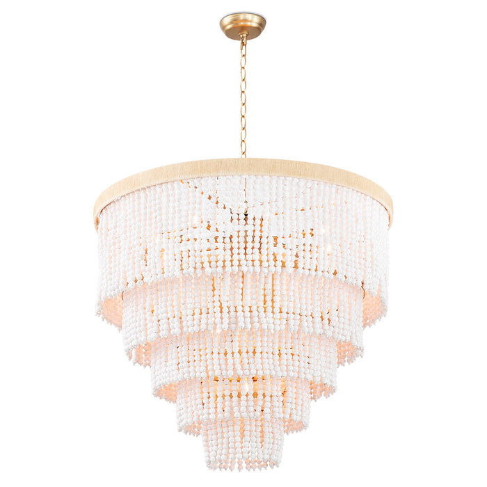 Regina Andrew 16-1373 13 Light Chandelier, White