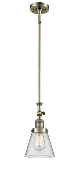 Innovations 206-AB-G62-LED LED Mini Pendant, Antique Brass