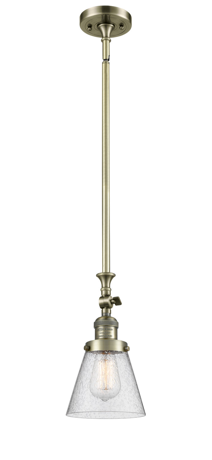 Innovations 206-AB-G64-LED LED Mini Pendant, Antique Brass