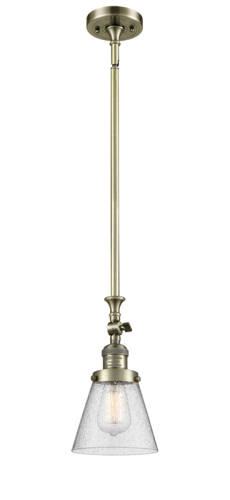 Innovations 206-AB-G64-LED LED Mini Pendant, Antique Brass
