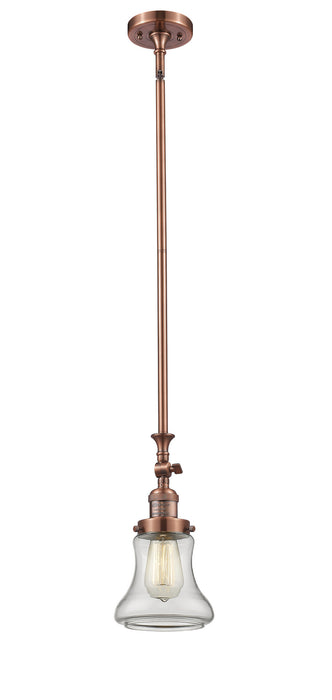 Innovations 206-AC-G192-LED LED Mini Pendant, Antique Copper