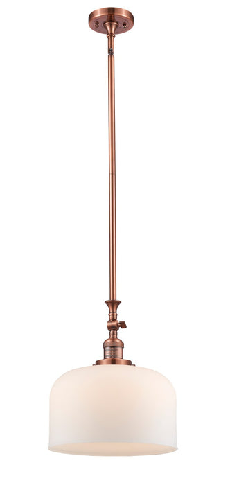 Innovations 206-AC-G71-L One Light Mini Pendant, Antique Copper