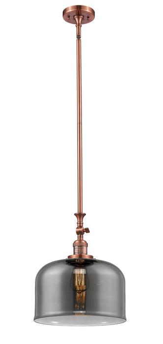 Innovations 206-AC-G73-L One Light Mini Pendant, Antique Copper