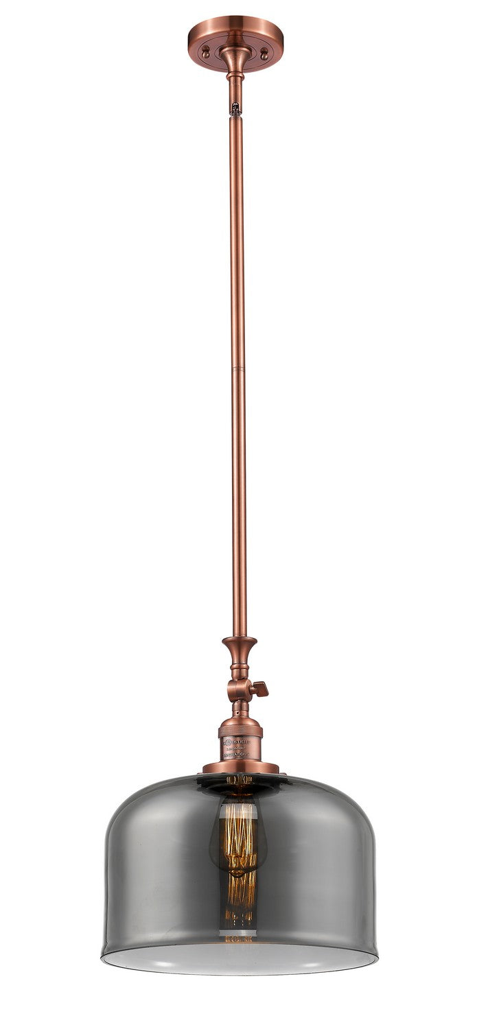 Innovations 206-AC-G73-L-LED LED Mini Pendant, Antique Copper