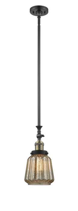 Innovations 206-BAB-G146-LED LED Mini Pendant, Black Antique Brass