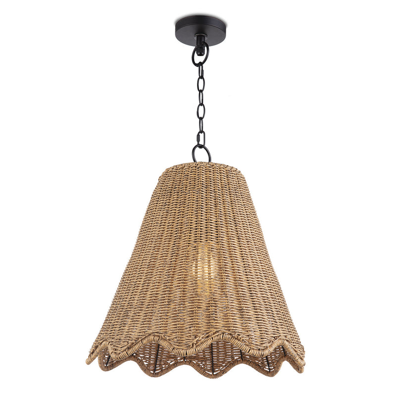 Regina Andrew 17-1030NAT One Light Pendant, Natural