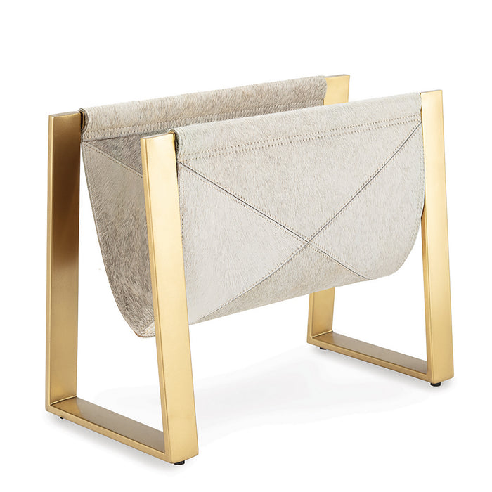 Regina Andrew 20-1459BRS Magazine Rack, Brass