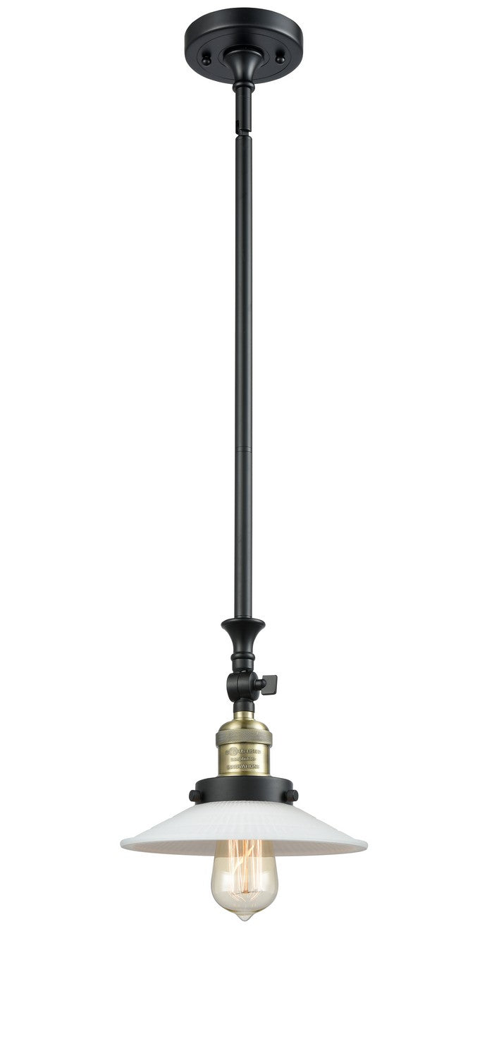 Innovations 206-BAB-G1-LED LED Mini Pendant, Black Antique Brass