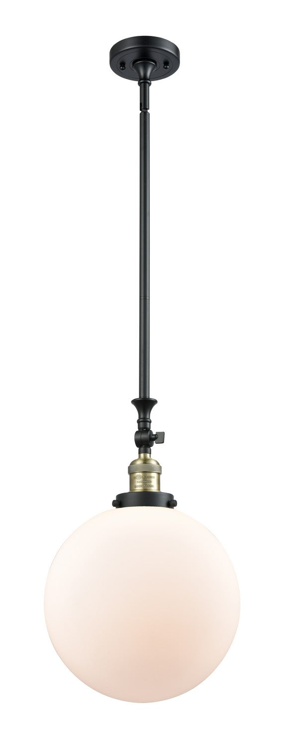 Innovations 206-BAB-G201-12-LED LED Mini Pendant, Black Antique Brass