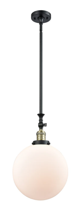 Innovations 206-BAB-G201-12-LED LED Mini Pendant, Black Antique Brass