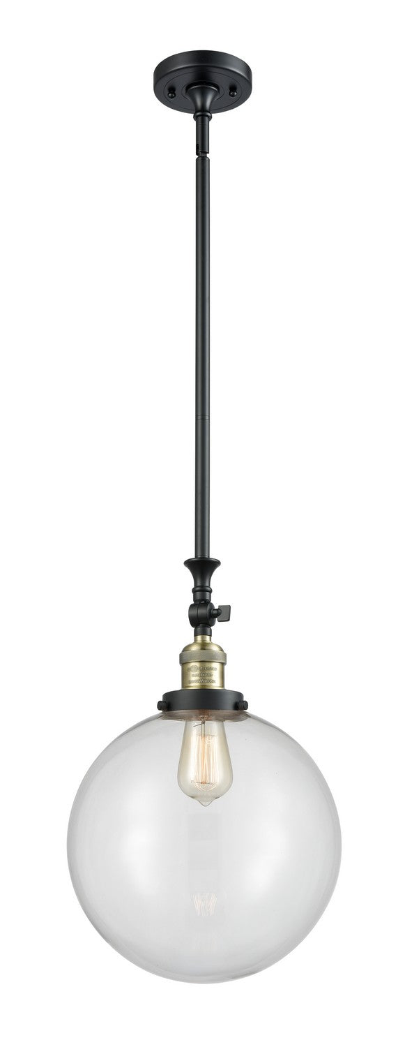 Innovations 206-BAB-G202-12-LED LED Mini Pendant, Black Antique Brass