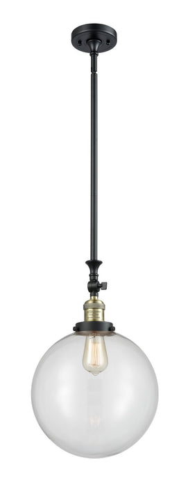 Innovations 206-BAB-G202-12-LED LED Mini Pendant, Black Antique Brass