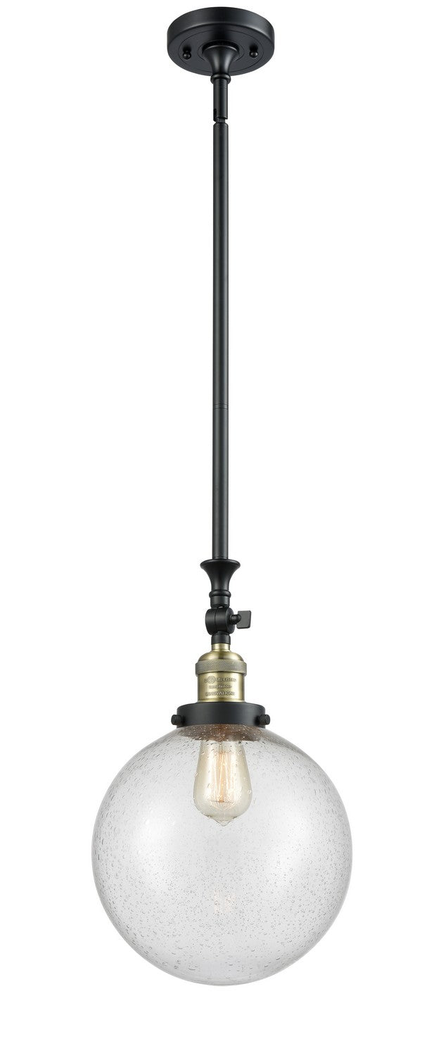 Innovations 206-BAB-G204-10-LED LED Mini Pendant, Black Antique Brass