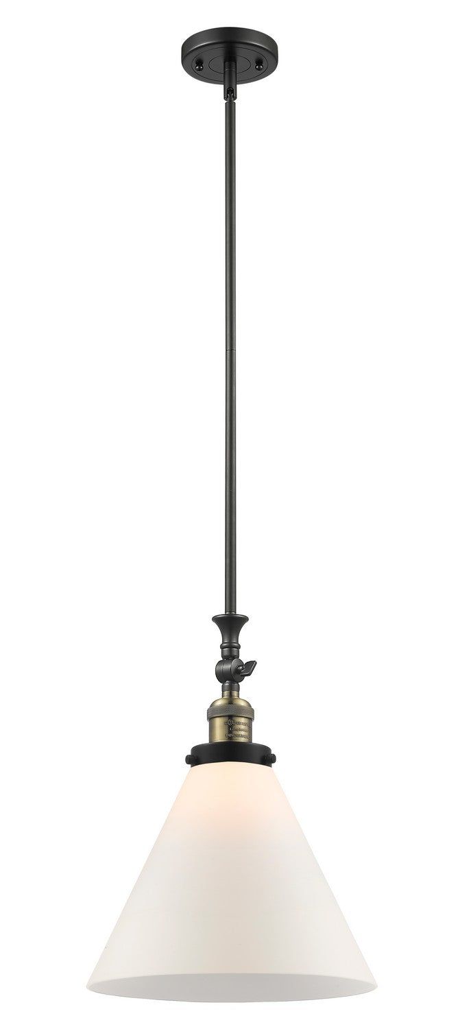 Innovations 206-BAB-G41-L One Light Mini Pendant, Black Antique Brass