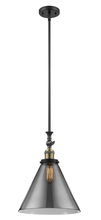 Innovations 206-BAB-G43-L-LED LED Mini Pendant, Black Antique Brass