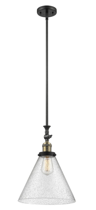 Innovations 206-BAB-G44-L-LED LED Mini Pendant, Black Antique Brass