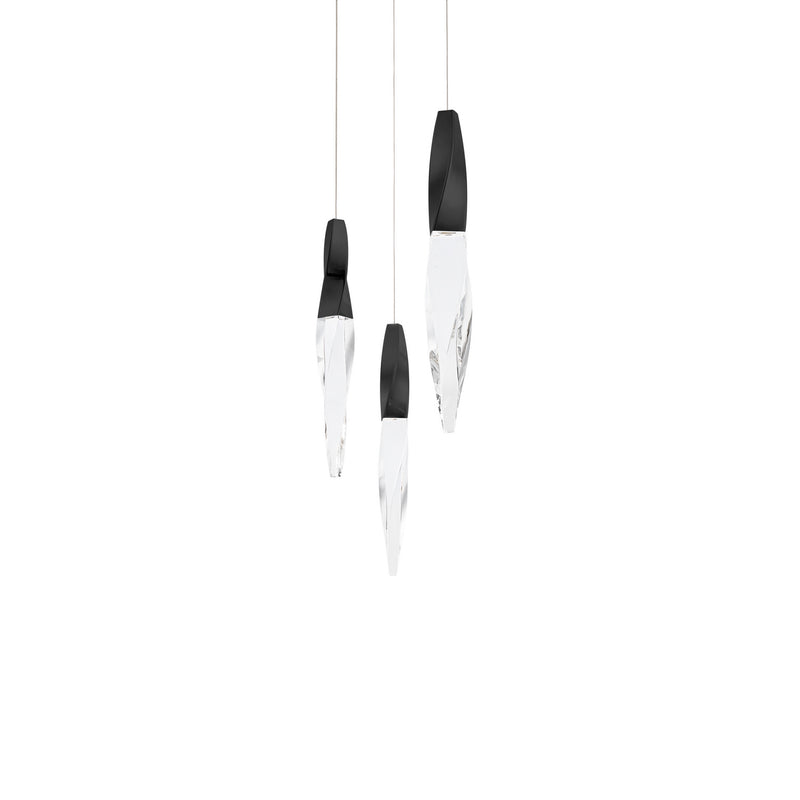 Schonbek Beyond BPD13203-BK LED Pendant, Black