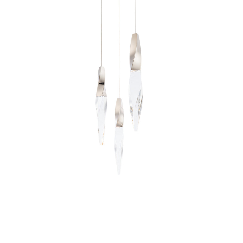 Schonbek Beyond BPD13203-PN LED Pendant, Polished Nickel