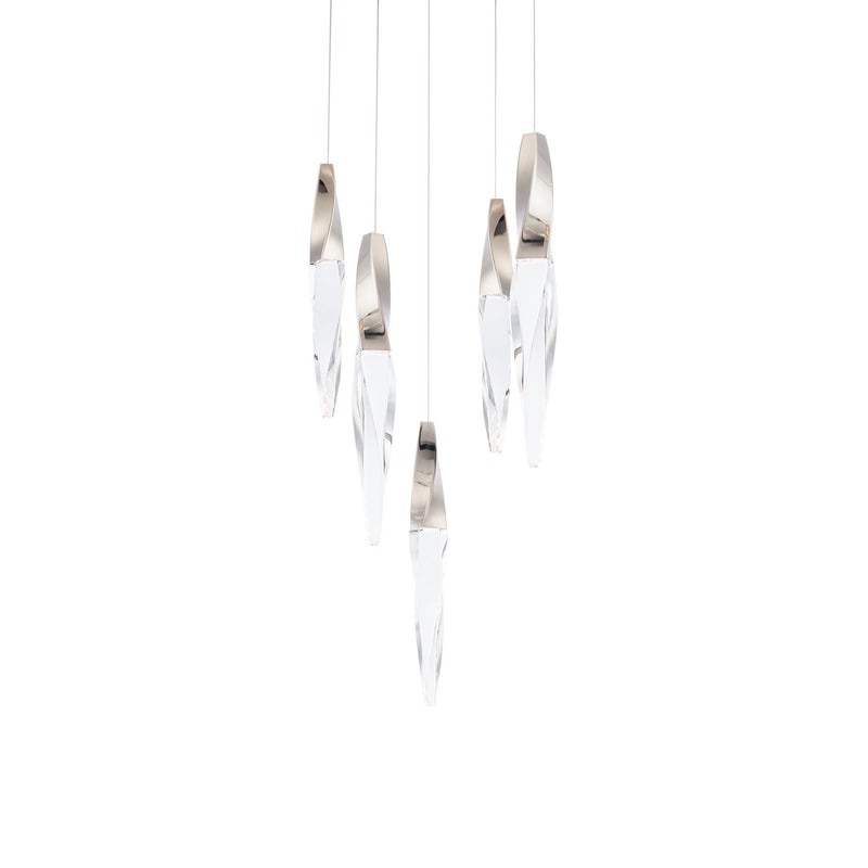 Schonbek Beyond BPD13205-PN LED Pendant, Polished Nickel