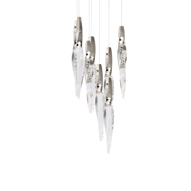 Schonbek Beyond BPD13209-PN LED Pendant, Polished Nickel