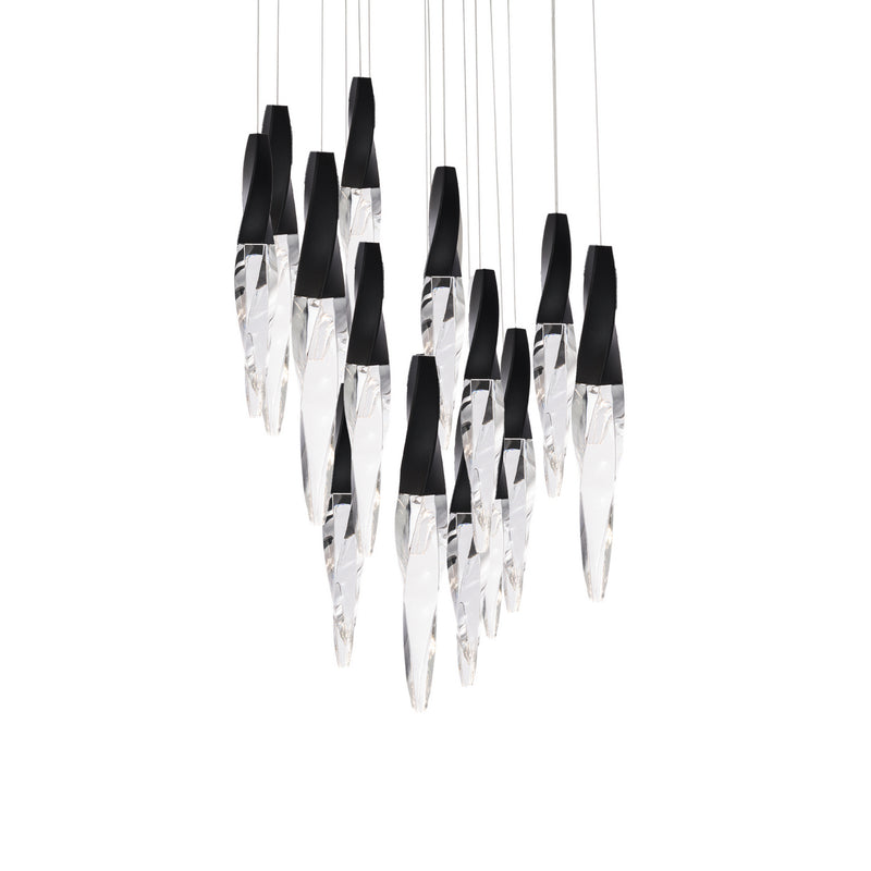 Schonbek Beyond BPD13215-BK LED Pendant, Black