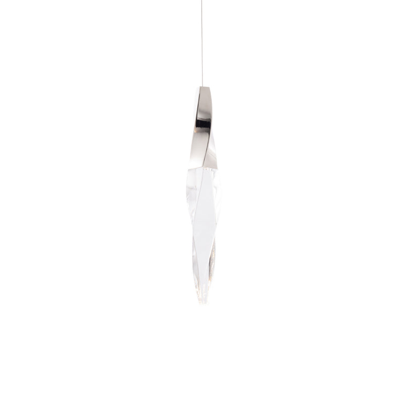 Schonbek Beyond BPD13218-PN LED Mini Pendant, Polished Nickel
