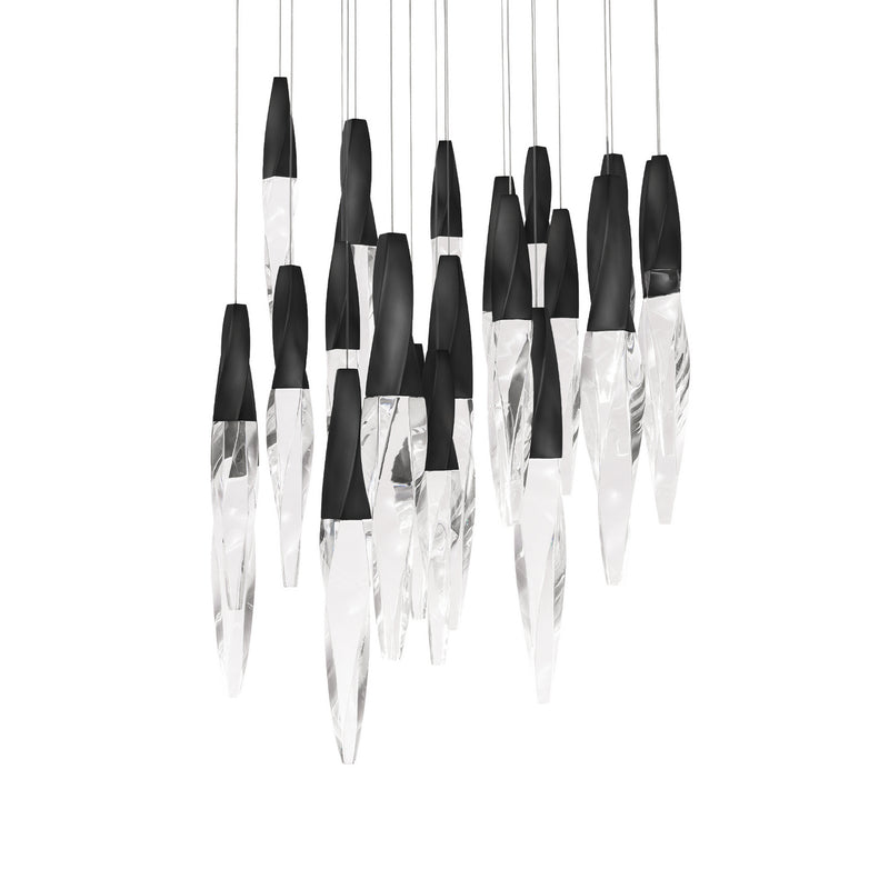 Schonbek Beyond BPD13221-BK LED Pendant, Black