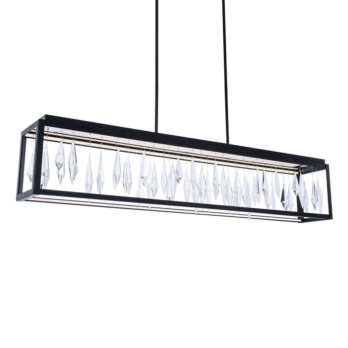 Schonbek Beyond BPD16254-BK LED Linear Pendant, Black