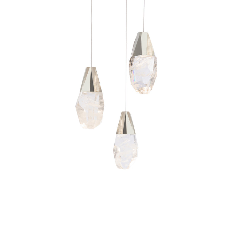 Schonbek Beyond BPD20203OH-PN LED Pendant, Polished Nickel