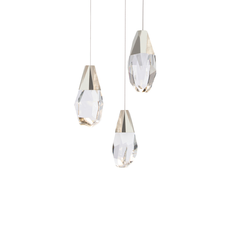 Schonbek Beyond BPD20203O-PN LED Pendant, Polished Nickel